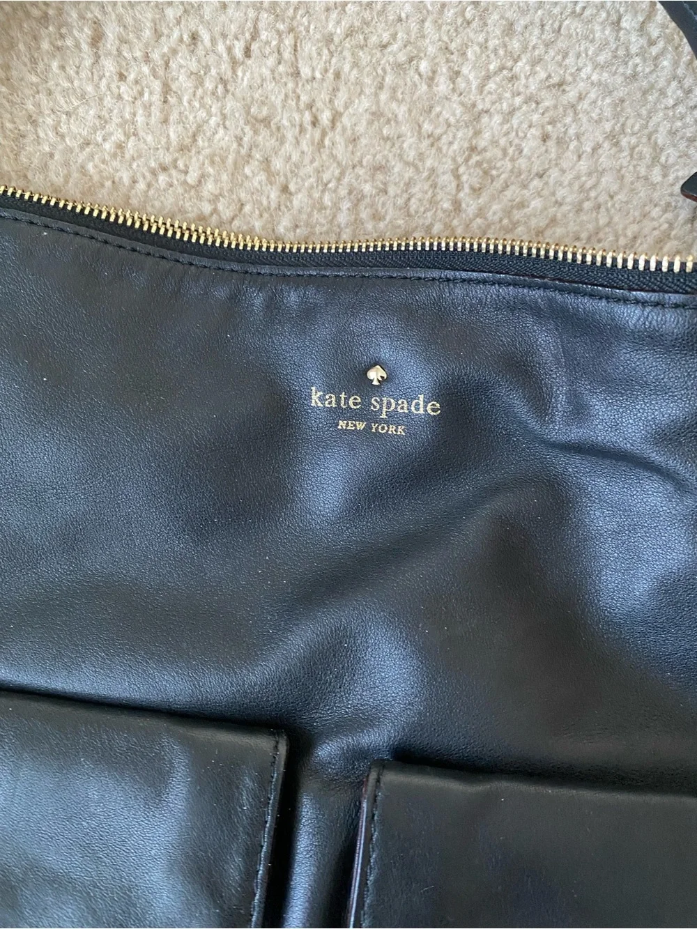 Leather Kate Spade Bag